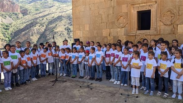First resilience hubs concert at Noravank  monastery 