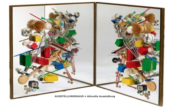 Daniel Spoerri "Multiplicateur d'art", Spiegelobjekt