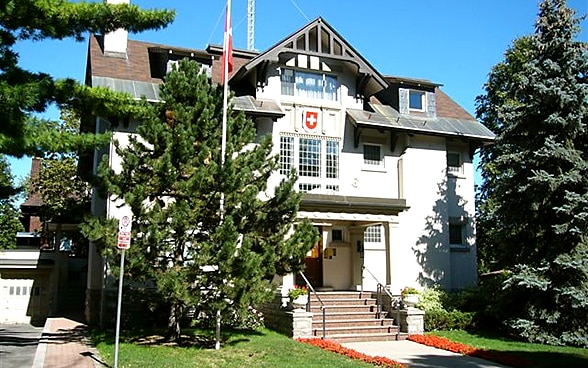 L'edificio dell'Ambasciata a Ottawa