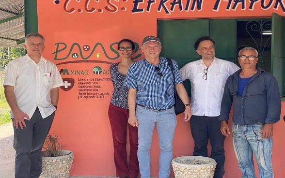 Vicedirector de COSUDE visita Cuba 