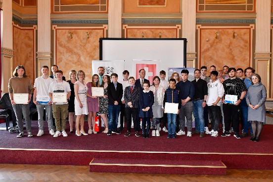 Award ceremony in Ústí nad Labem