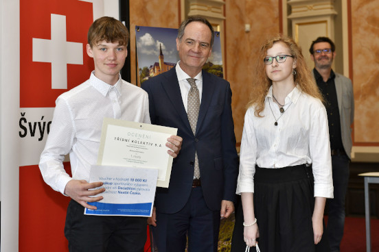 Award ceremony in Ústí nad Labem