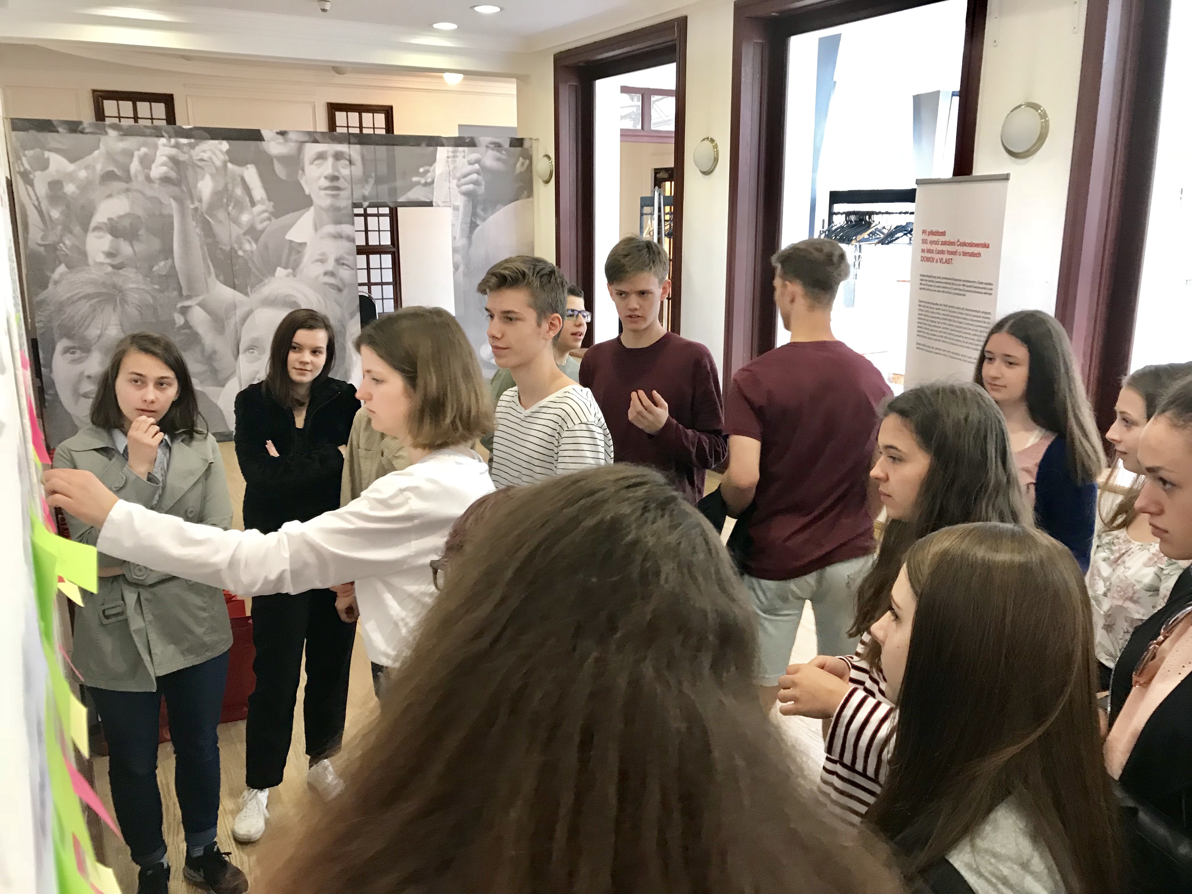 Besuch des Akademischen Gymnasiums Stepanska