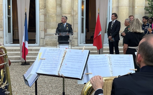 Discours du divisionnaire Vallat lors de la réception annuelle de l’attaché de défense suisse