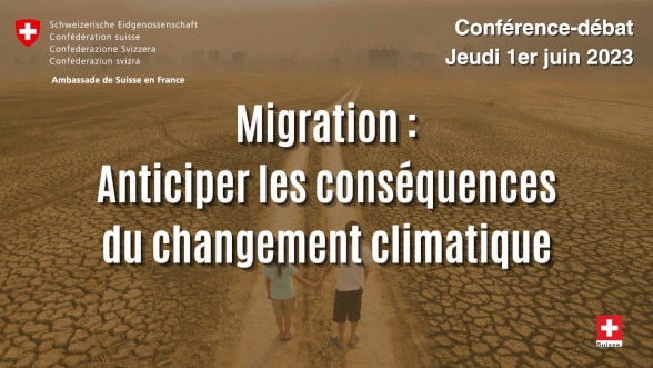 Conférence-débat: «Migration: anticiper les conséquences du changement climatique»