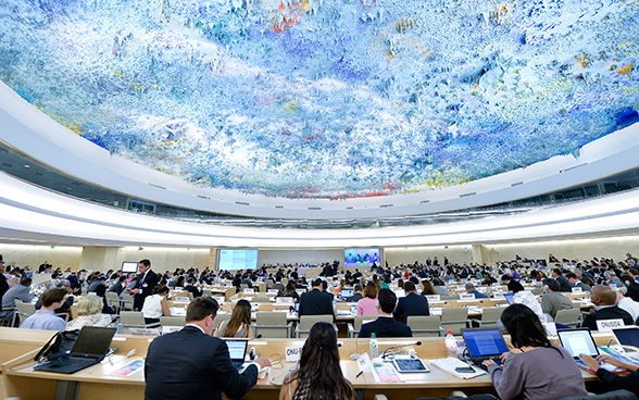 Chambre des Droits de l'homme de l'Office des nations unies à Genève 