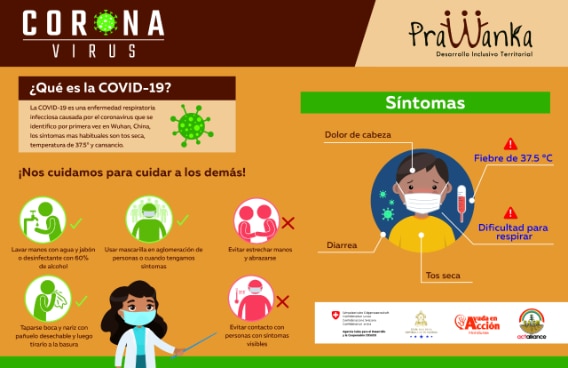 Afiche "Que es la COVID-19"