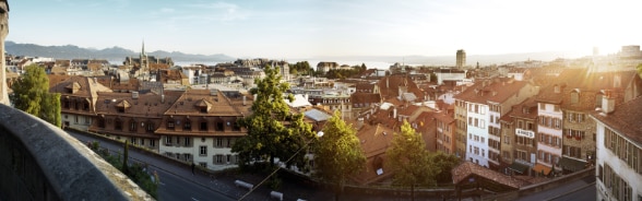 Panorama of Lausanne