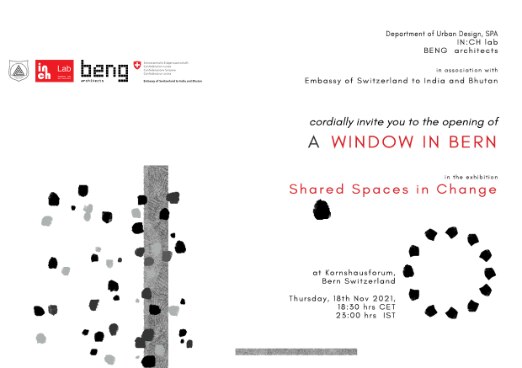 Shared Spaces in Change "A Window in Bern"