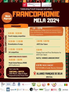 Francophonie Mela 2024