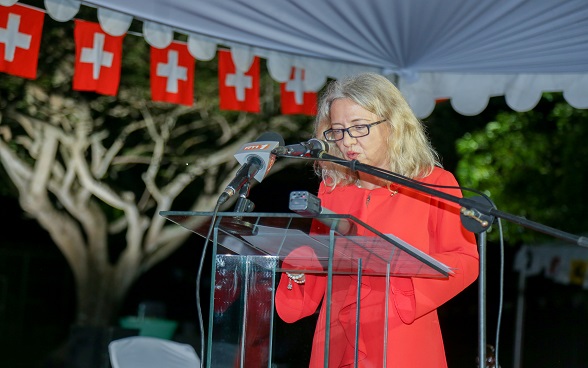 Discours de Madame l'Ambassadeur