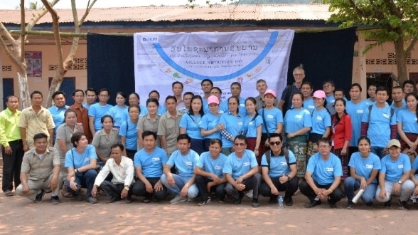 Field Nutrition Day in Napa of Beng District, Oudomxay Province