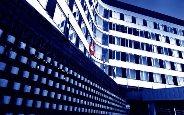 Gebäude der Schweizer Botschaft in Riga