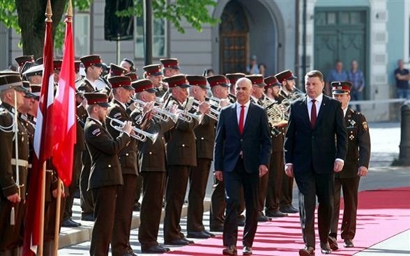 Visit of the President of the Swiss Confederation Alain Berset to Latvia