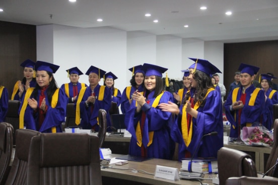 First graduates of career studies