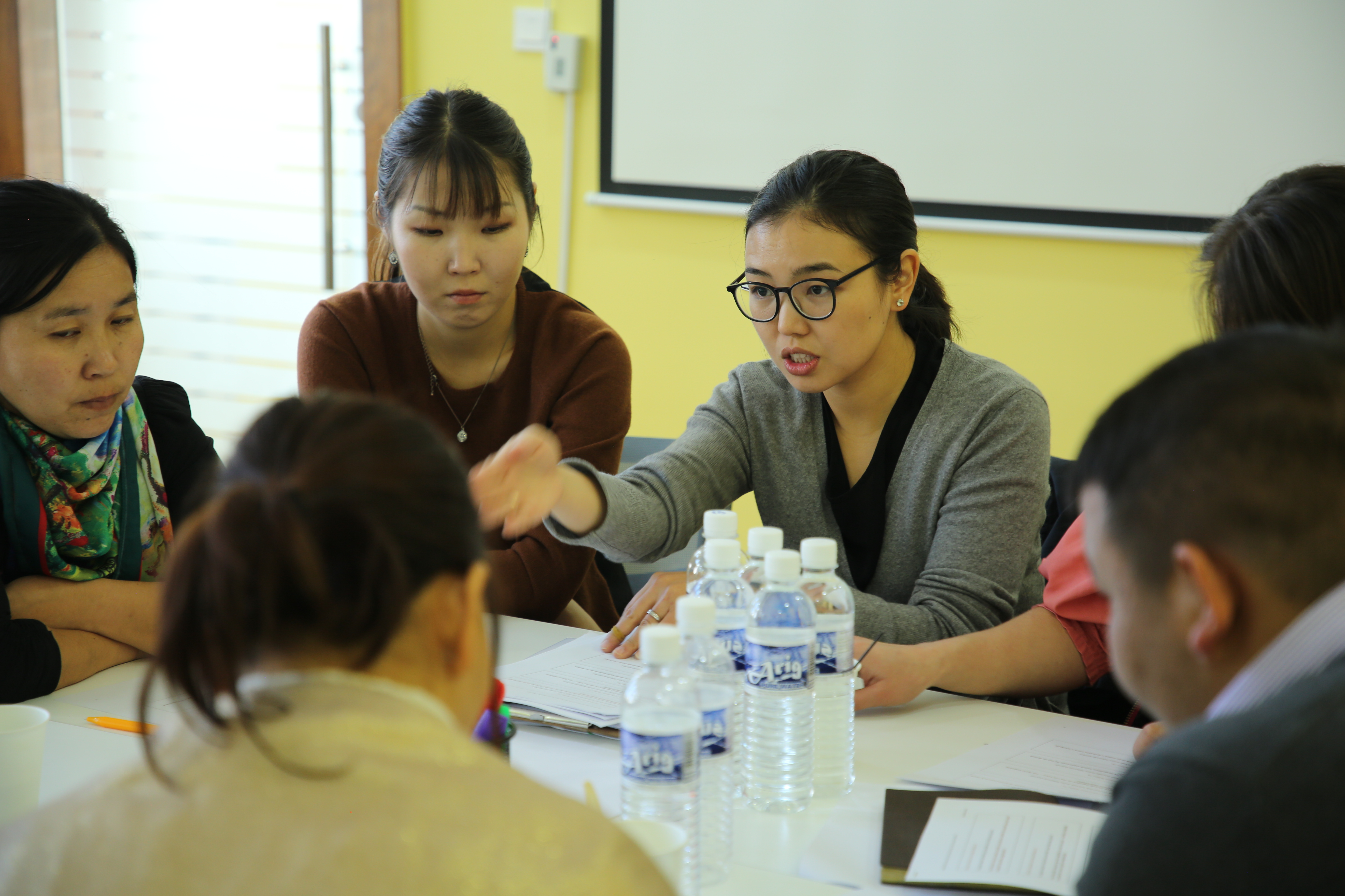Khoroo organizers participate in “Citizen-centered civil service” training organized by the Municipality of Ulaanbaatar Training Center established in 2017. 