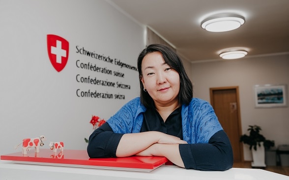 Tansagmaa Tsog, Media and Communication Officer at SDC in Mongolia