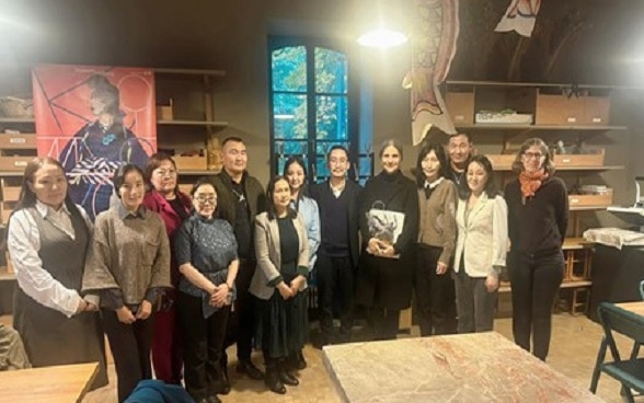 Museum delegation in Switzerland