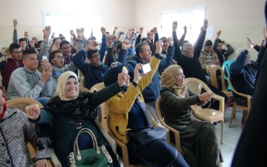 Encourager l’engagement social et la redevabilité grâce à la culture et l’expression artistique, territoire palestinien occupé