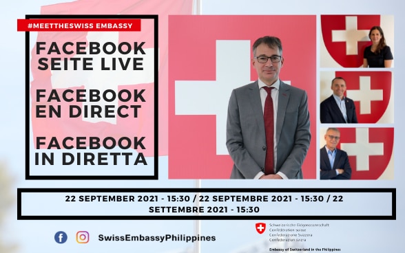 The Swiss Embassy in the Philippines ​recently held a Facebook Live to answer questions from the Swiss colony.