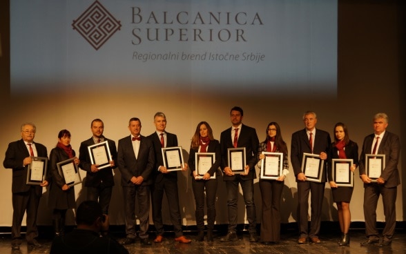 Balcanica Superior dodela sertifikata