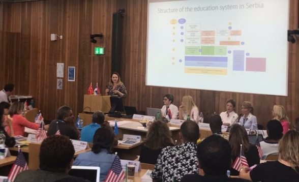 Serbian delegation at CEMETS Summer Institute