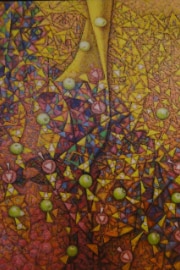 Gold Autumn, paintings by Anvarsho Saifudinov. 
