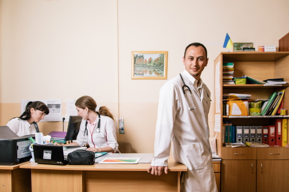 Bohdan Deliuk, Doctor, General practitioner. Kalynivka district, Vinnytsia region