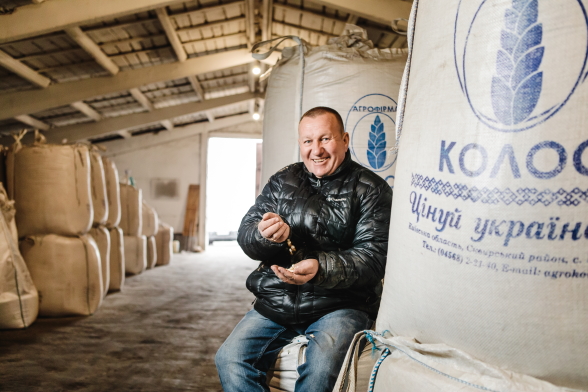 Leonid Tsentylo, Farmer, head of the “Kolos” company, Pustovarivka, Kyiv Oblast, Ukraine
