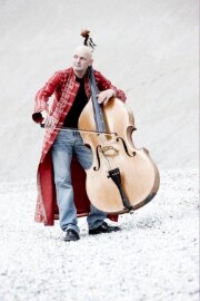 Mich Gerber with double bass