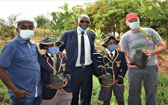 The tree planting event was conducted to honour the long-standing friendship between Switzerland and Zimbabwe and to expresses commitment to protecting the environment for posterity.