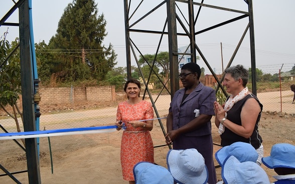Swiss Ambassador commissions mechanized borehole at Tambanevana Preschool in Murehwa, Zimbabwe