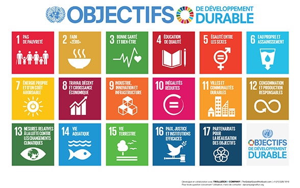 Logo des 17 objectifs de développement durable