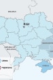 Map of the Ukraine