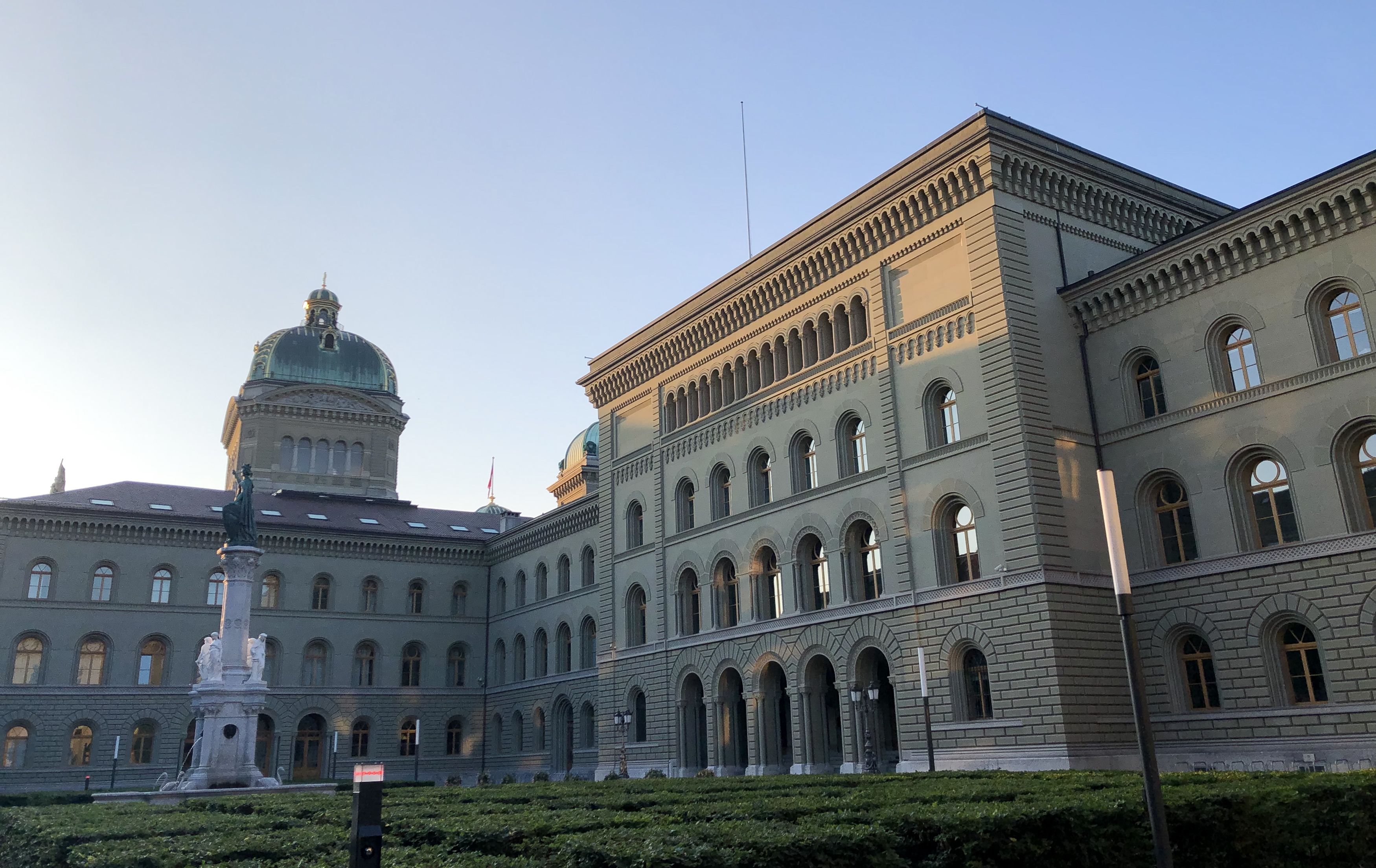 Federal Palace West Wing in Bern