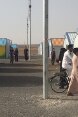 View of the Azraq refugee camp in Jordan.