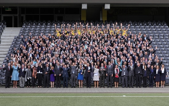 Group picture of the participants of the Ambassadors and International Network Conference.