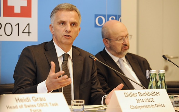 Bundespräsident Didier Burkhalter