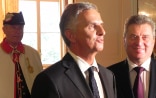 Le président de la Confédération Didier Burkhalter et le président macédonien Gjorge Ivanov