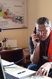 Der Schweizer Botschafter in Nepal Urs Herren während eines Telefoninterviews.