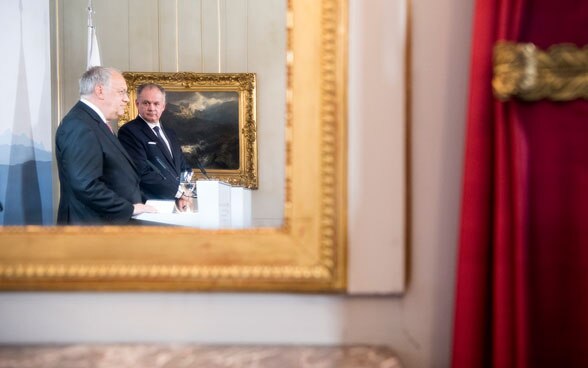 Offizieller Besuch des slowakischen Präsidenten Andrej Kiska in der Schweiz