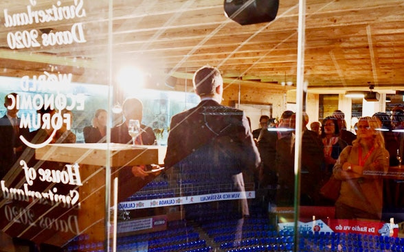 Tech4Good event at the 2020 World Economic Forum.