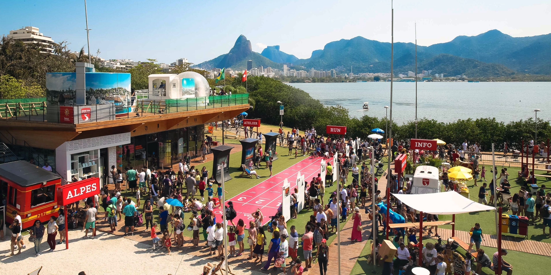 La “House of Switzerland” a Rio de Janeiro.