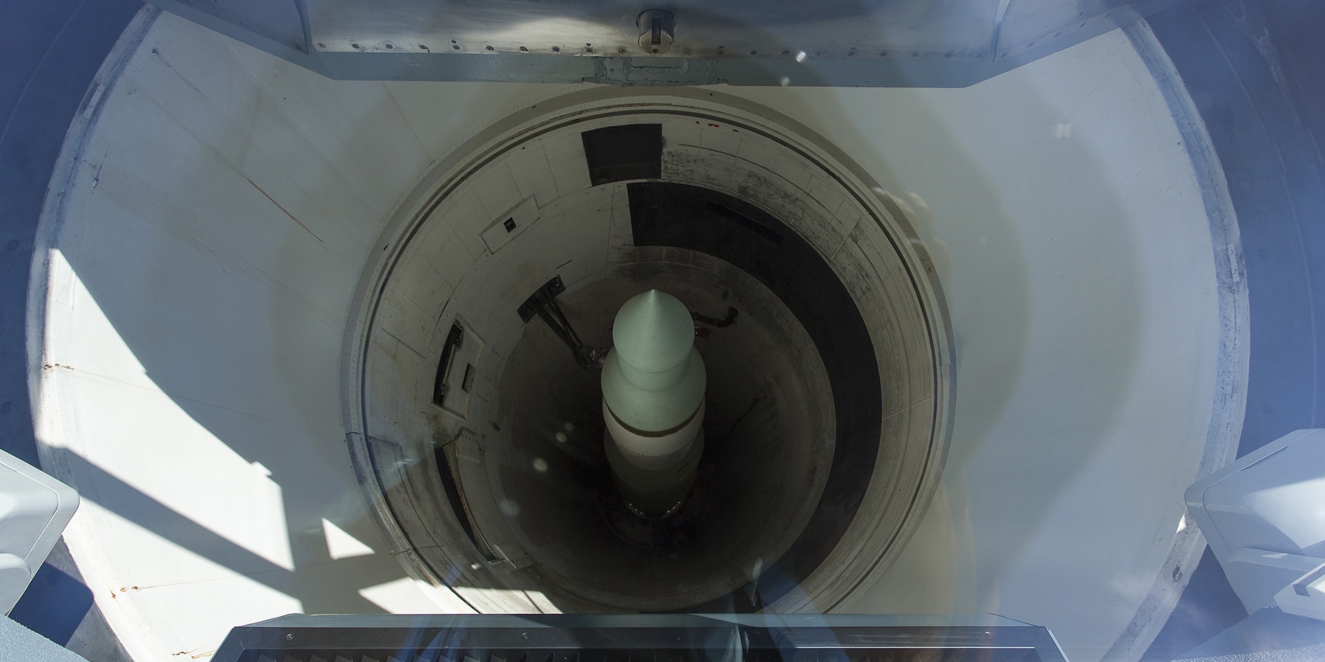  Image d’un missile, appartenant à la catégorie des armes nucléaires