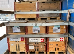 Confederation delivers winter preparation material to Ukraine