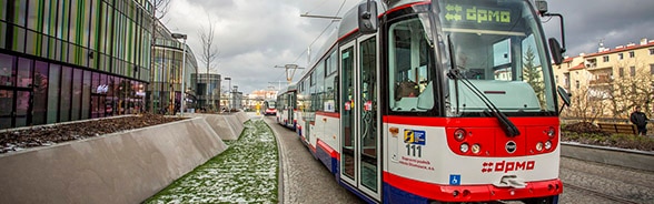 Tram in Olomouc