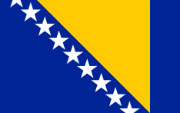 Flagge Bosnien und Herzegowina