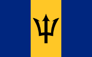 Drapeau Barbade
