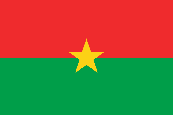 Flagge Burkina Faso