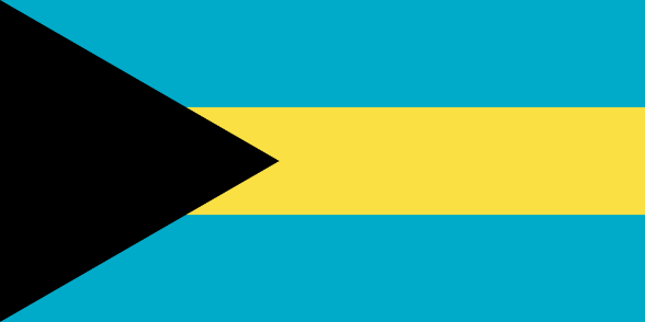 Flagge Bahamas